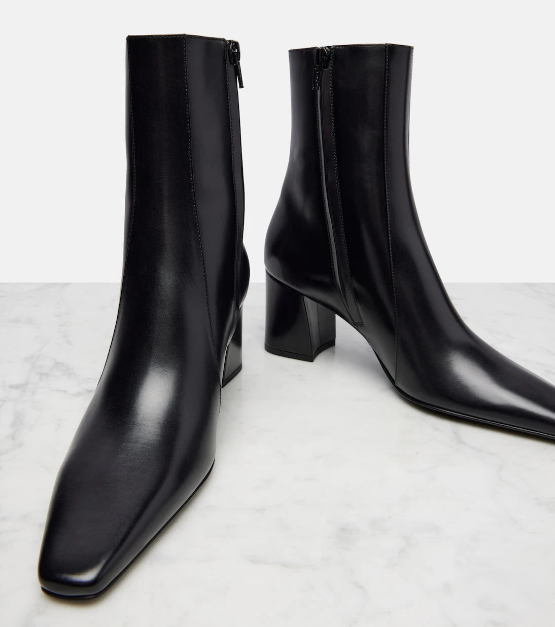 Saint Laurent - Rainer leather ankle boots