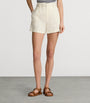 White Linen Denise Shorts