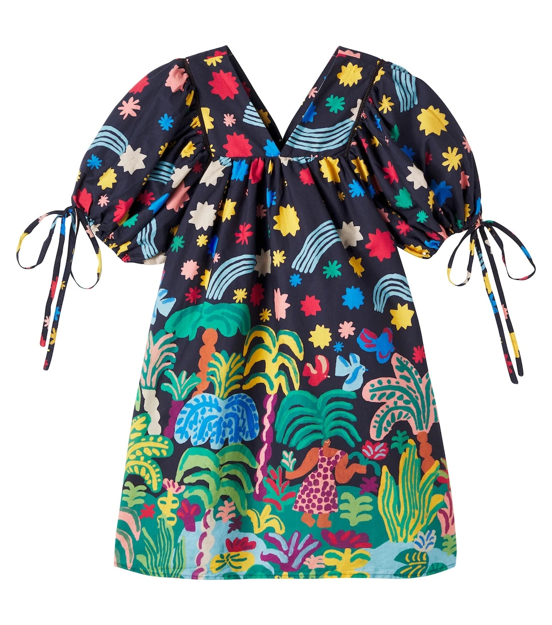Fábula - Printed cotton dress