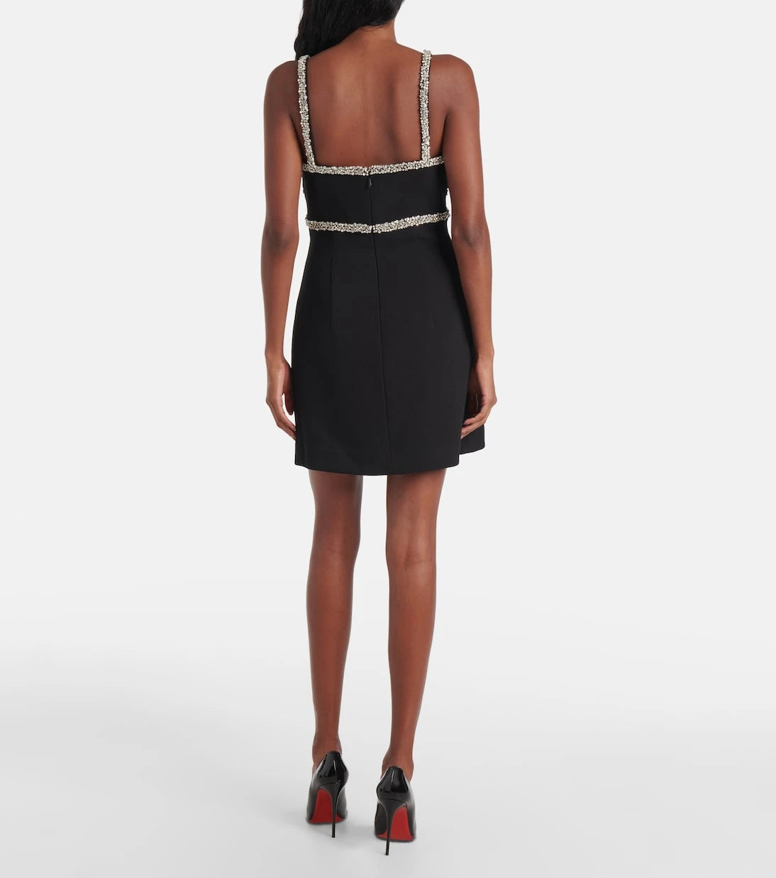 Rebecca Vallance - Rina crystal-embellished minidress