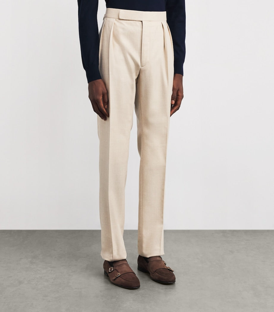 Wool Tailored Trousers