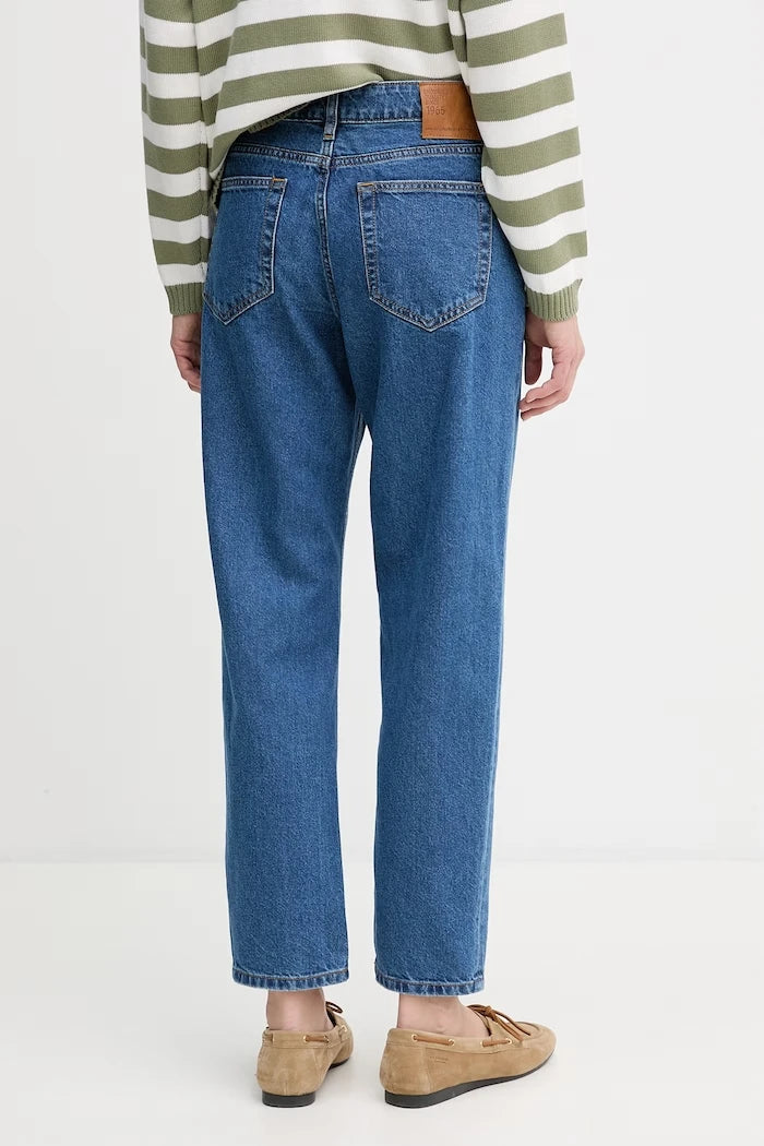 United Colors of Benetton kadın mom fit kot pantolon