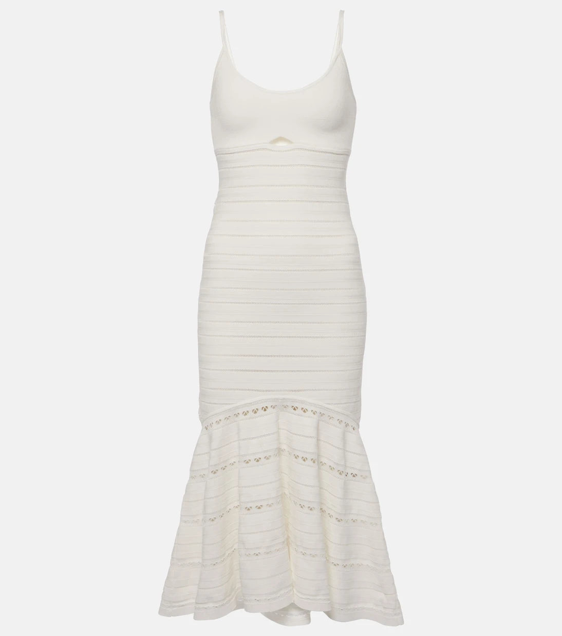 Victoria Beckham - Cami cutout midi dress