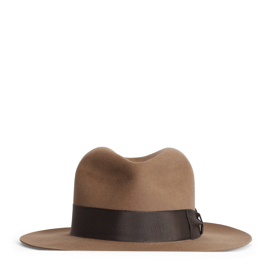 Swaine Rabbit Felt Junior Poet Fedora