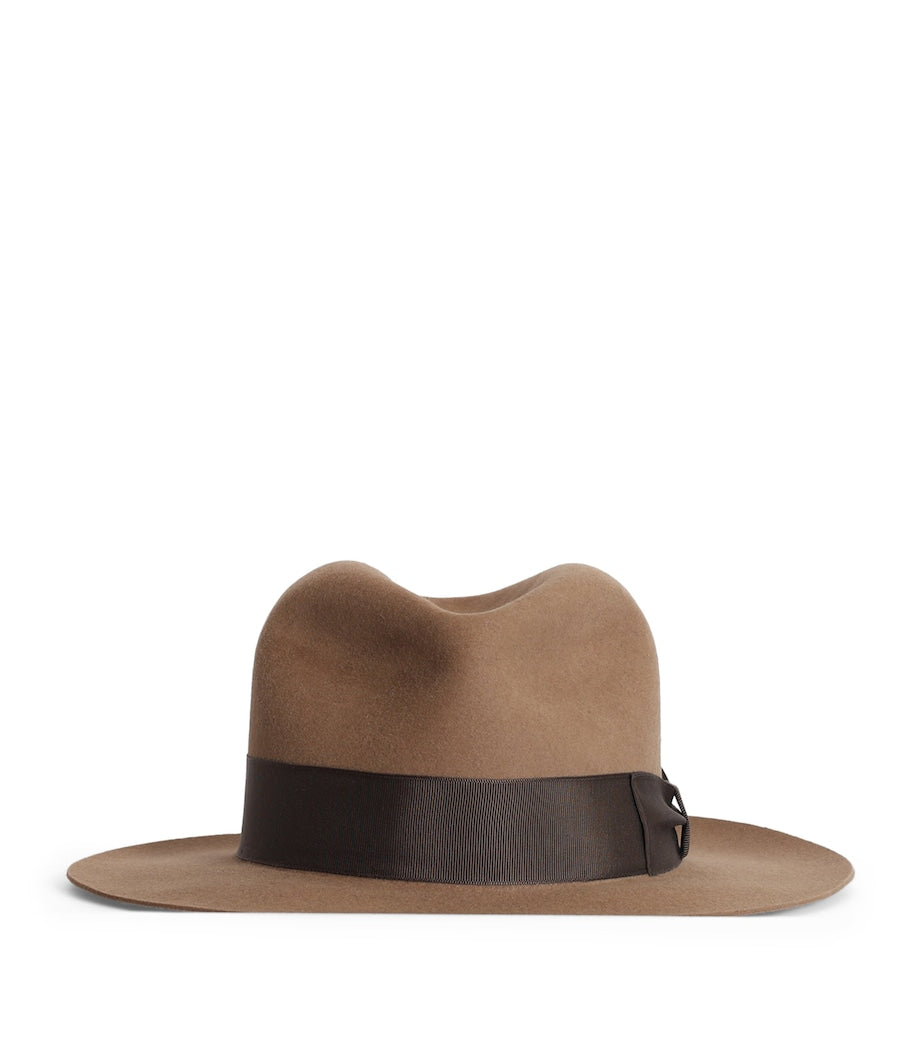 Swaine Rabbit Felt Junior Poet Fedora