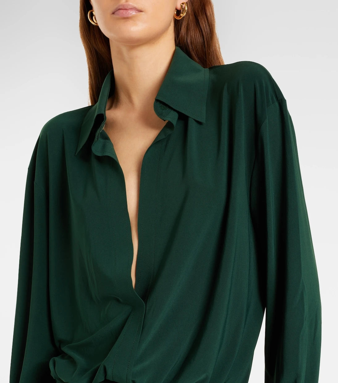 Norma Kamali - Gathered minidress