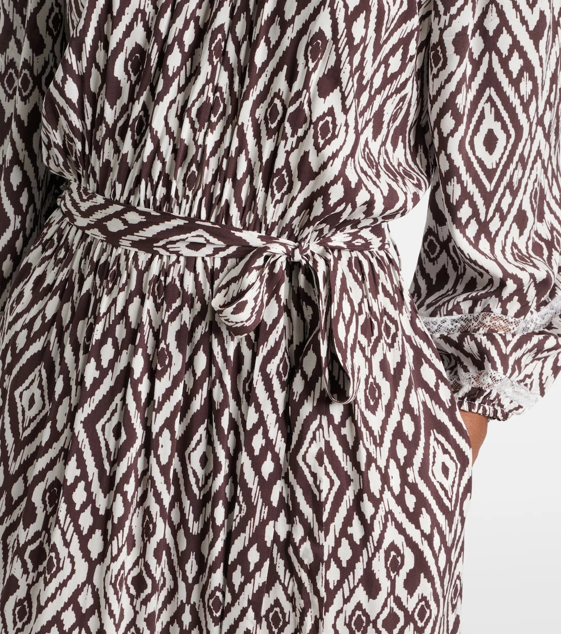 Melissa Odabash - Eclipse gathered printed midi dress