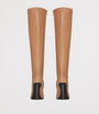 Saint Laurent Brown Lambskin Francoise Knee-High Boots 95