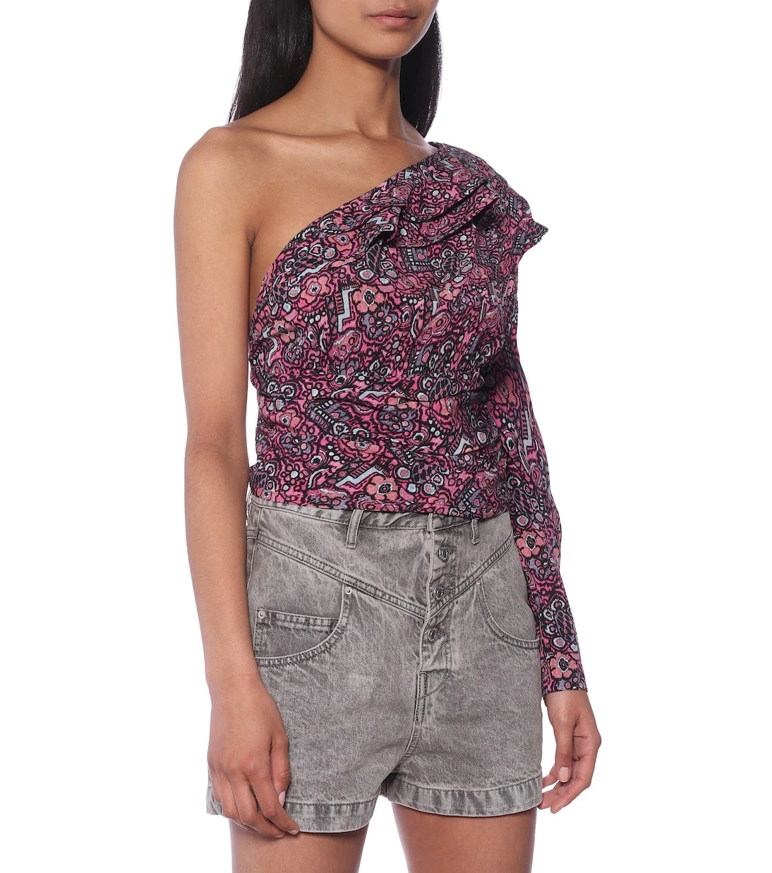 Isabel Marant - Rafiki stretch-silk top