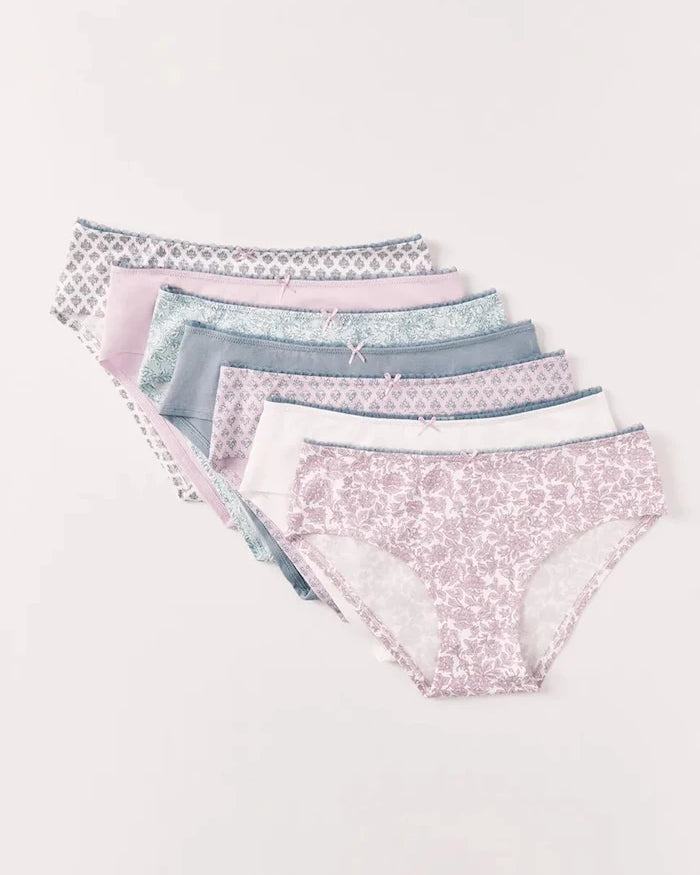 women'secret pamuklu kadın bikini 7'li