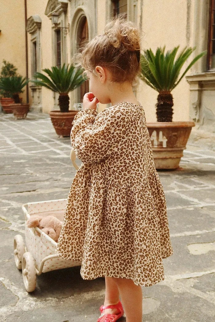 Детска памучна рокля Konges Sløjd COCO DRESS GOTS