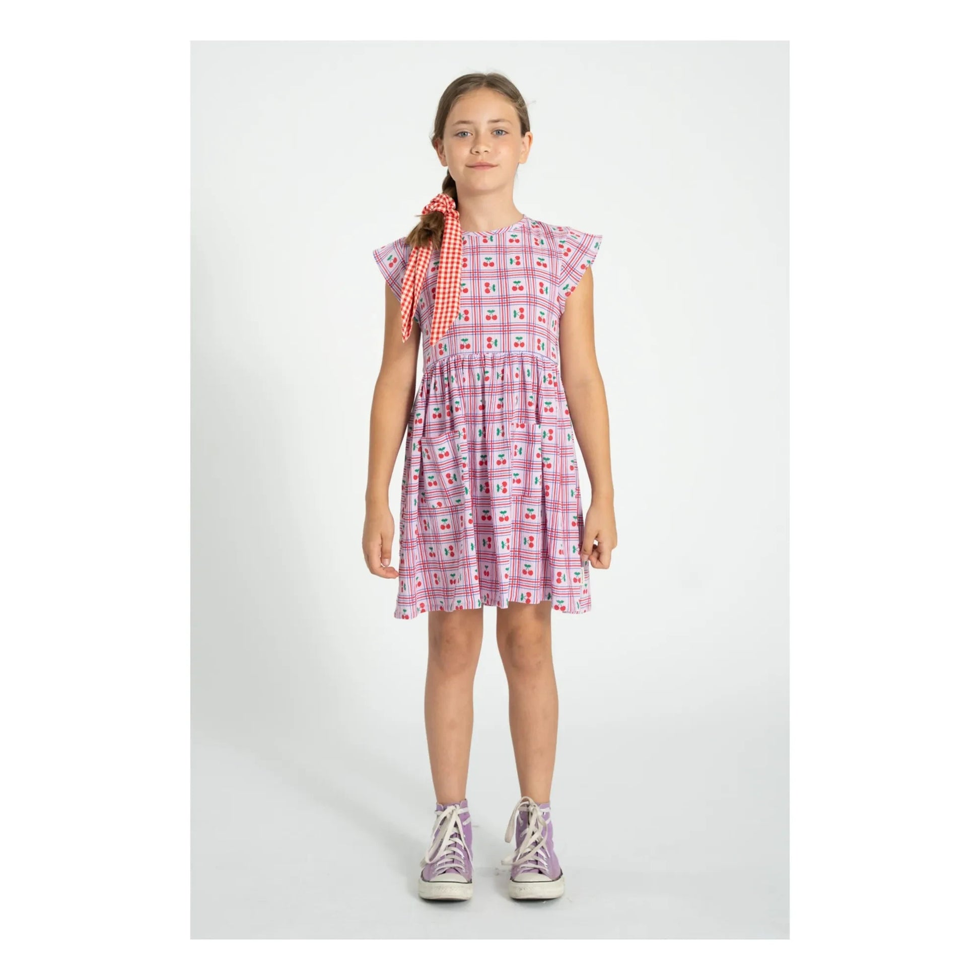 Piupiuchick - Chouchou Vichy Organic Cotton | Red