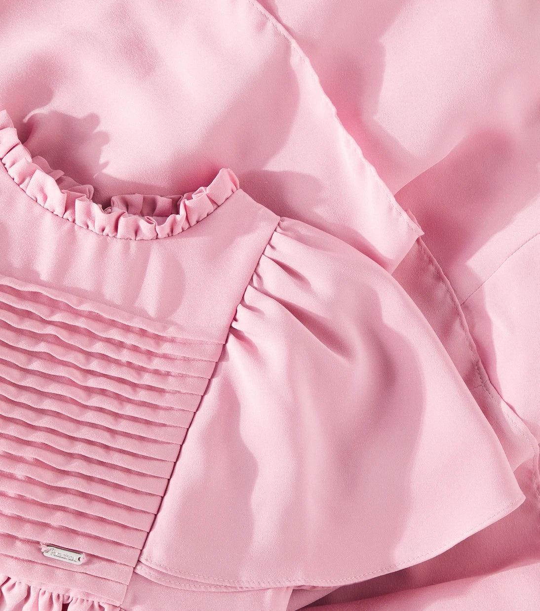 Patachou - Pleated tiered dress