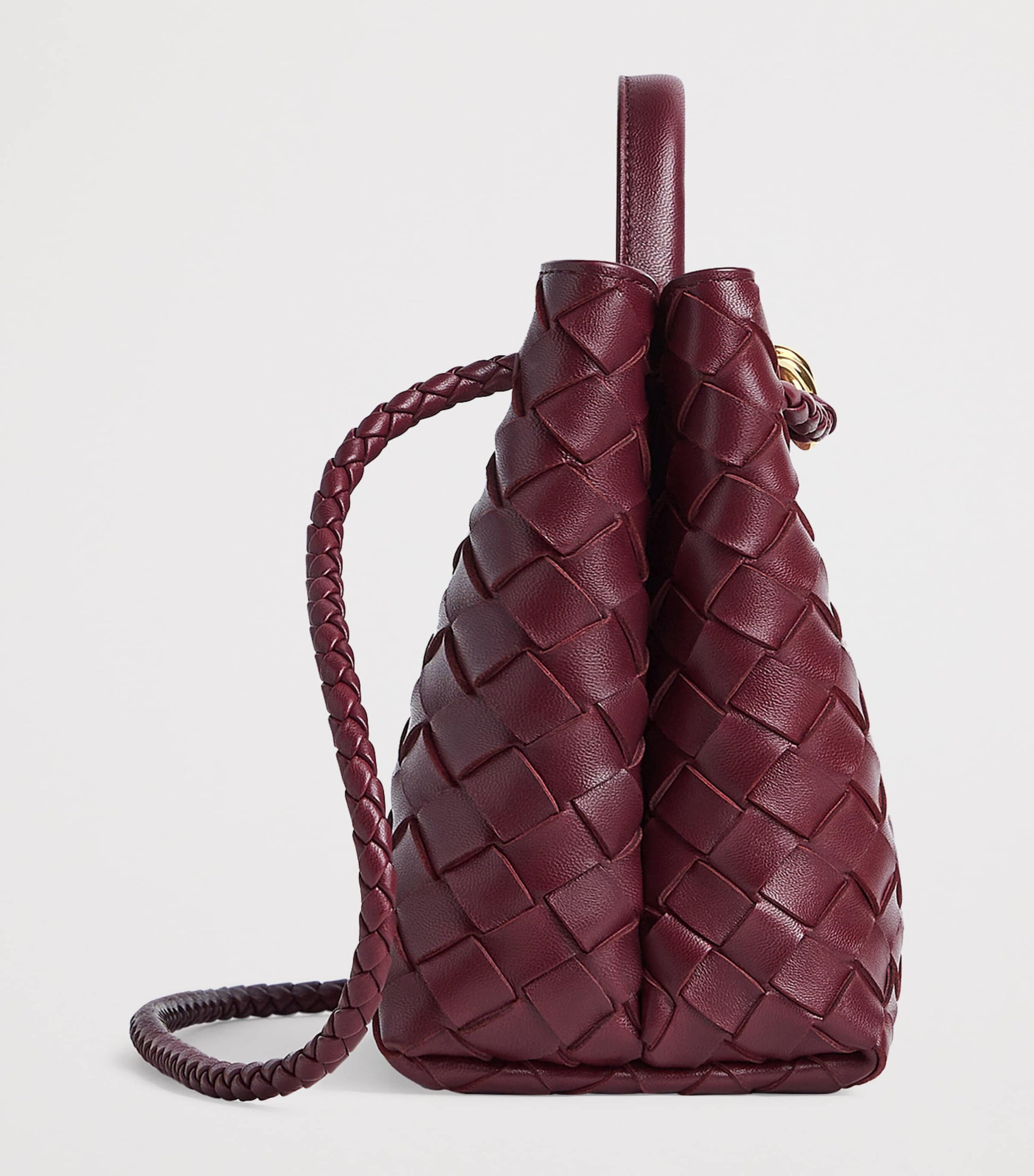 Small Leather Andiamo Top-Handle Bag