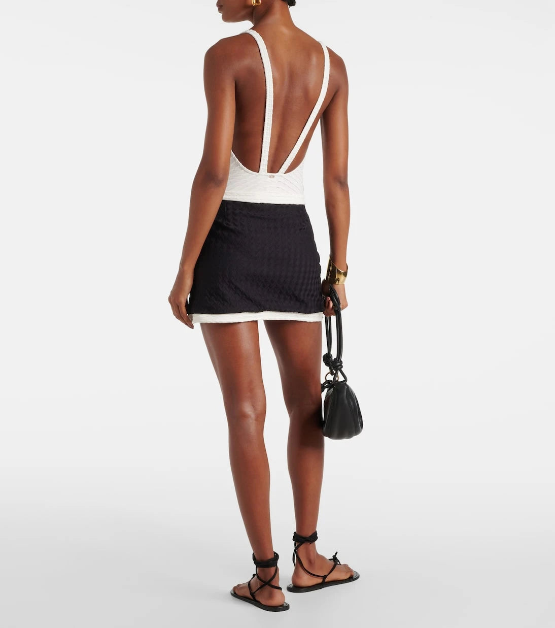 Adriana Degreas - Jacquard miniskirt