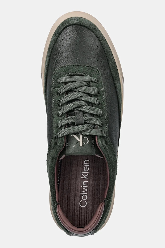 Calvin Klein BASKET CUPSOLE LACEUP LTH-NU Deri Sneakers