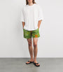Embroidered Octopus Mistral Swim Shorts