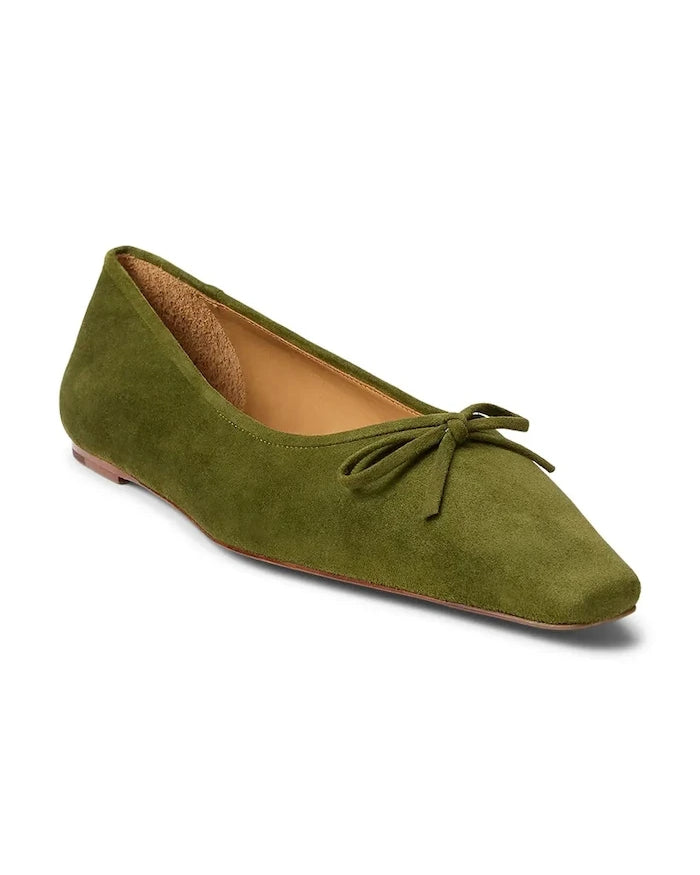 Велурени балеринки Polo Ralph Lauren Pnt Ballet Flat