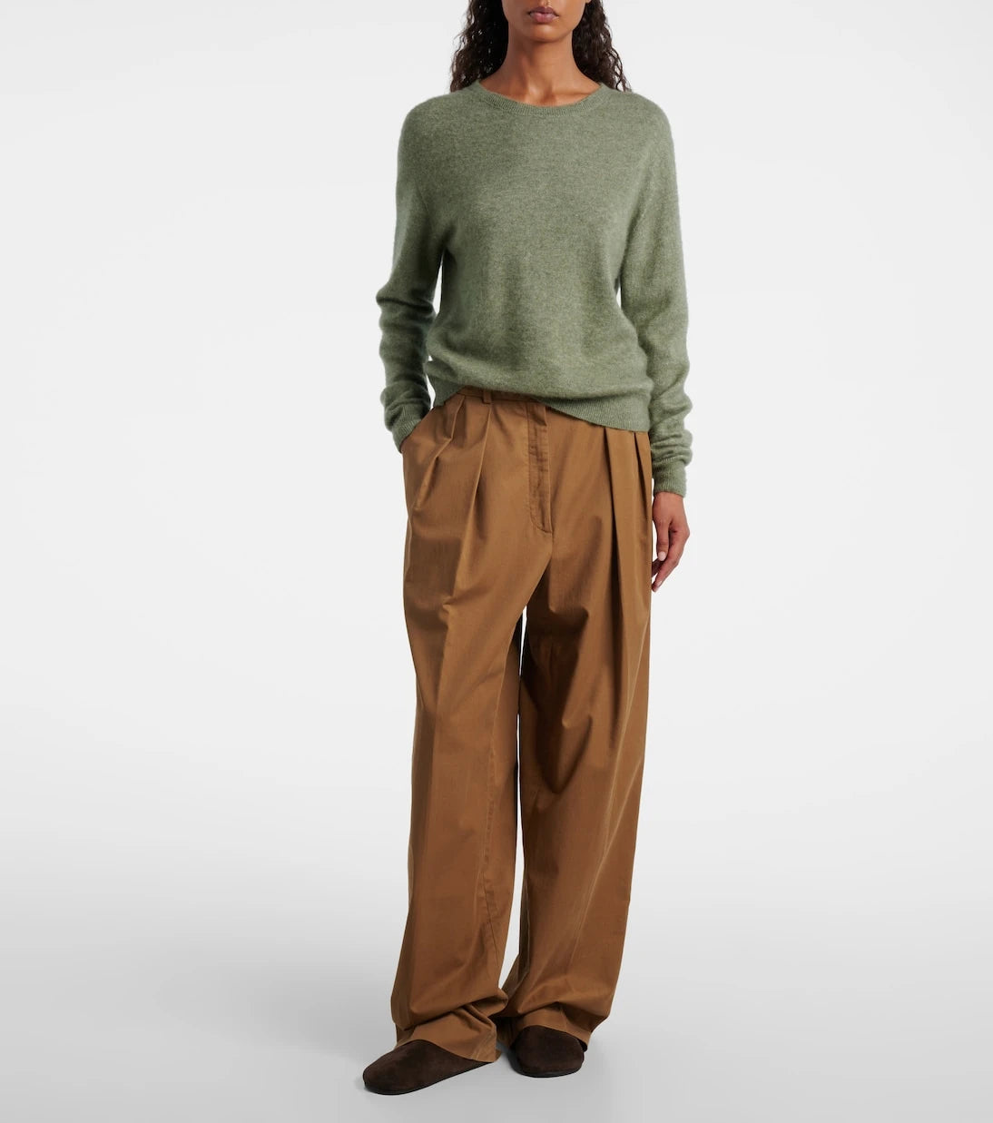 The Row - Lorynna cashmere and silk sweater