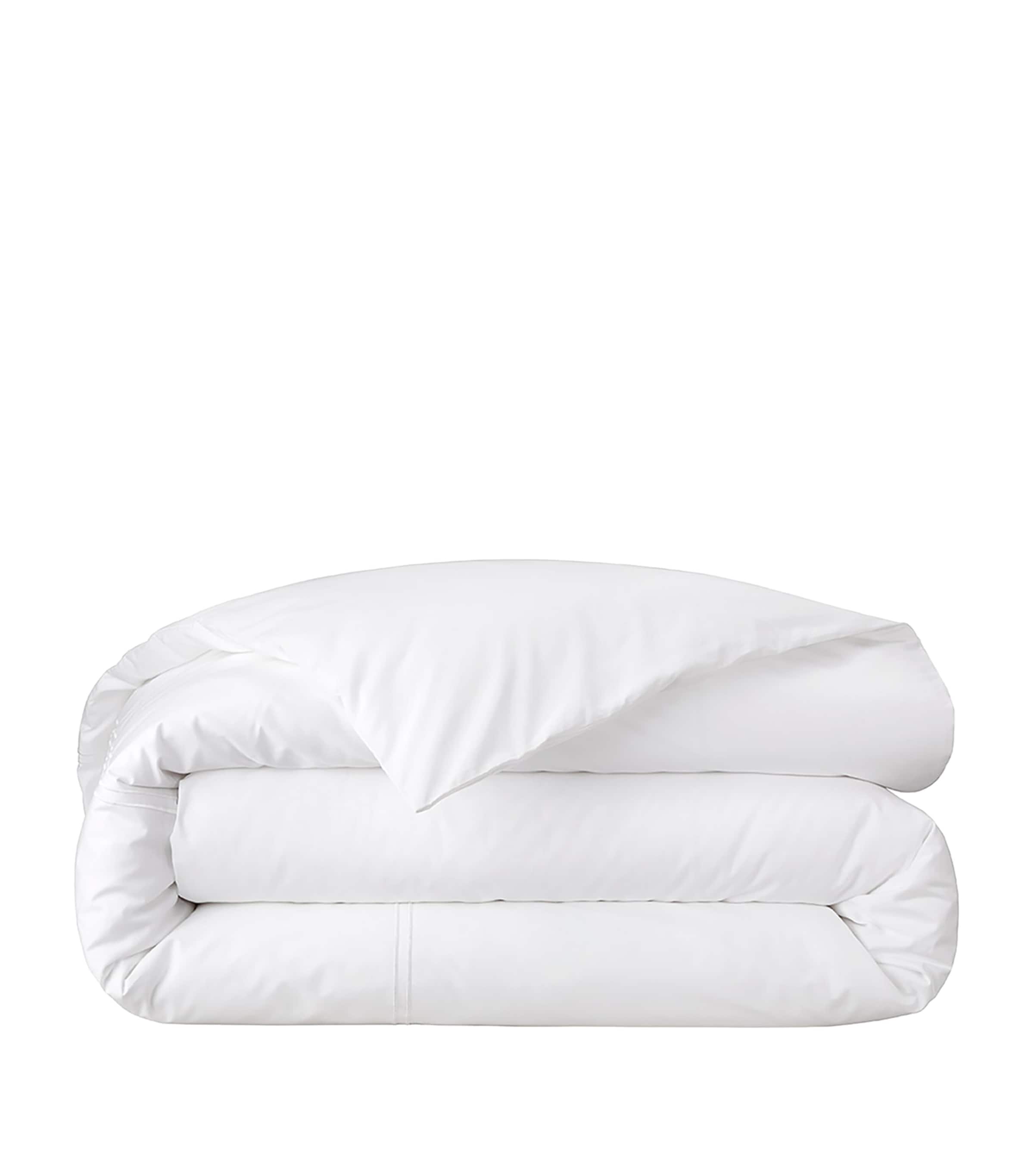 Yves Delorme Organic Cotton Duo Blanc Double Duvet Cover (200cm x 200cm)