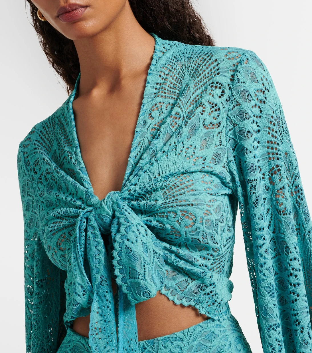 Alexandra Miro - Tabitha lace crop top