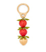 LOEWE Red Calfskin Strawberry Bag Charm