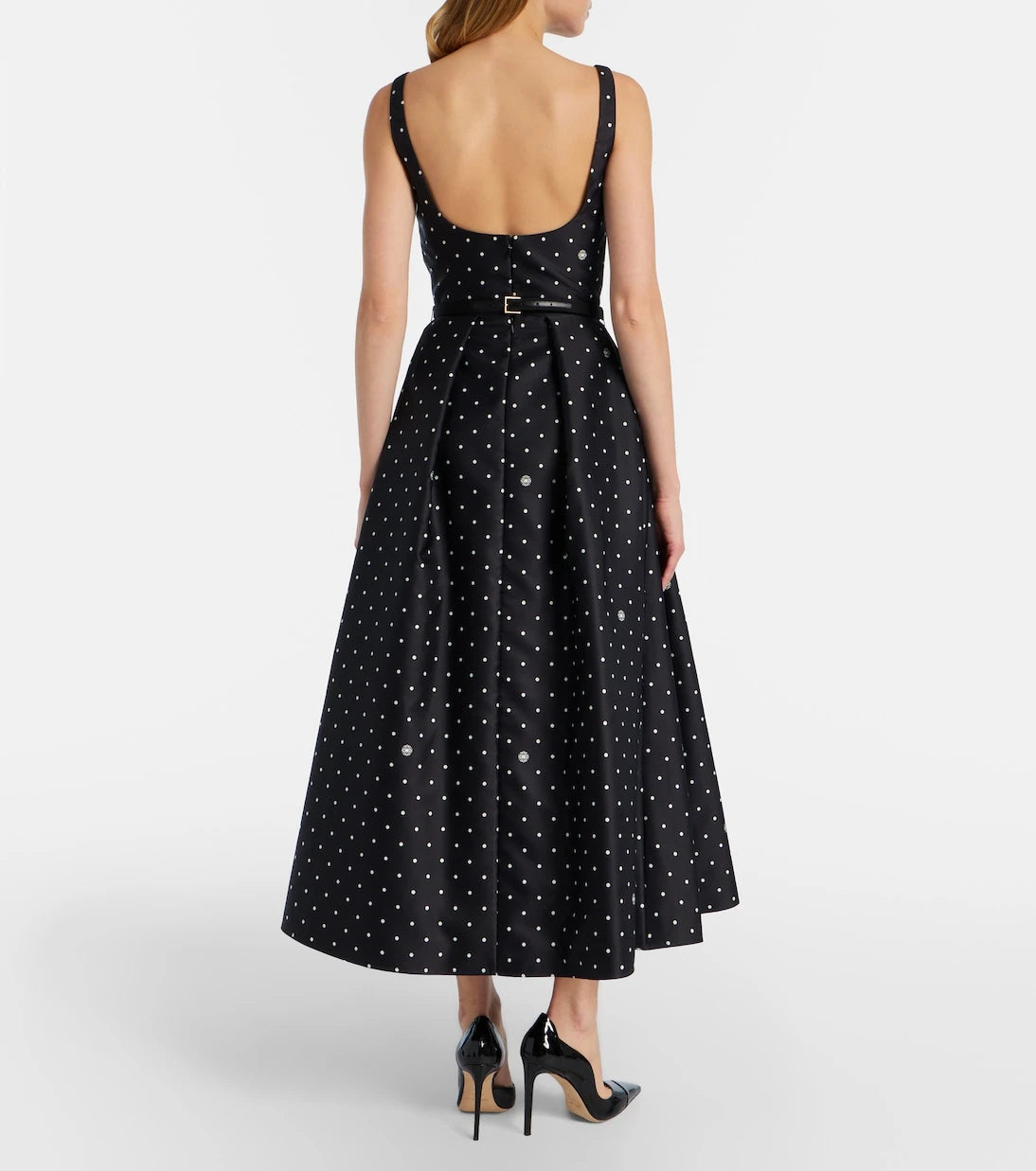 Elie Saab - Polka-dot midi dress