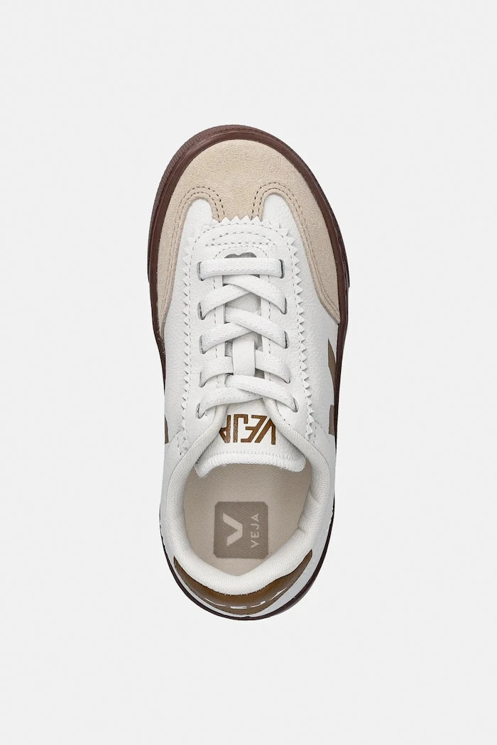 Veja Small Volley маратонки за деца от кожа