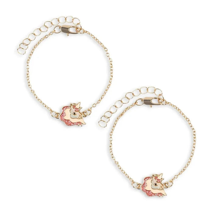 Konges Sløjd UNICORN BESTIE BRACELETS Çocuk Bileklikleri (2 Adet)