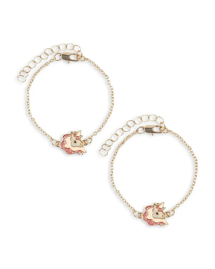 Konges Sløjd UNICORN BESTIE BRACELETS Çocuk Bileklikleri (2 Adet)