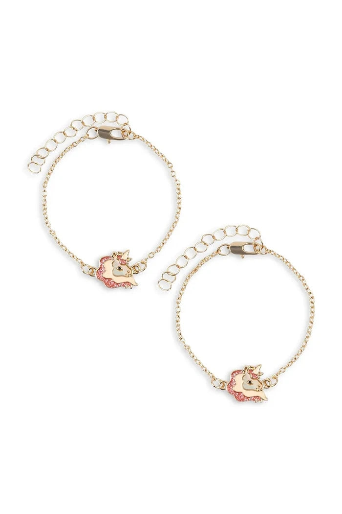 Konges Sløjd UNICORN BESTIE BRACELETS Çocuk Bileklikleri (2 Adet)