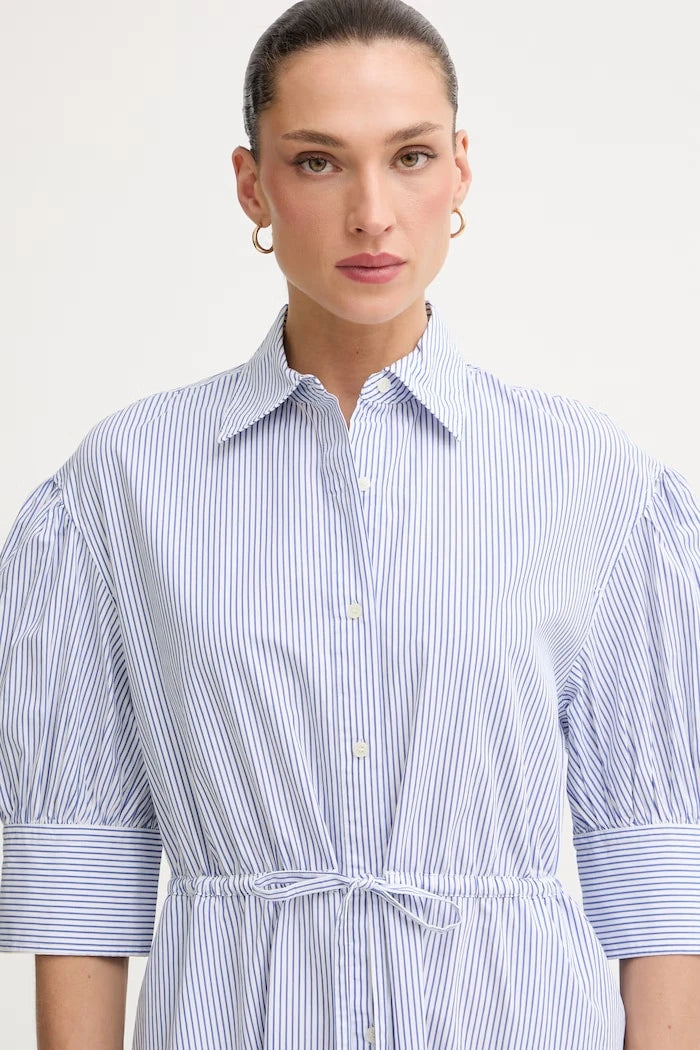 Tommy Hilfiger pamuklu gömlek elbise SUMMER