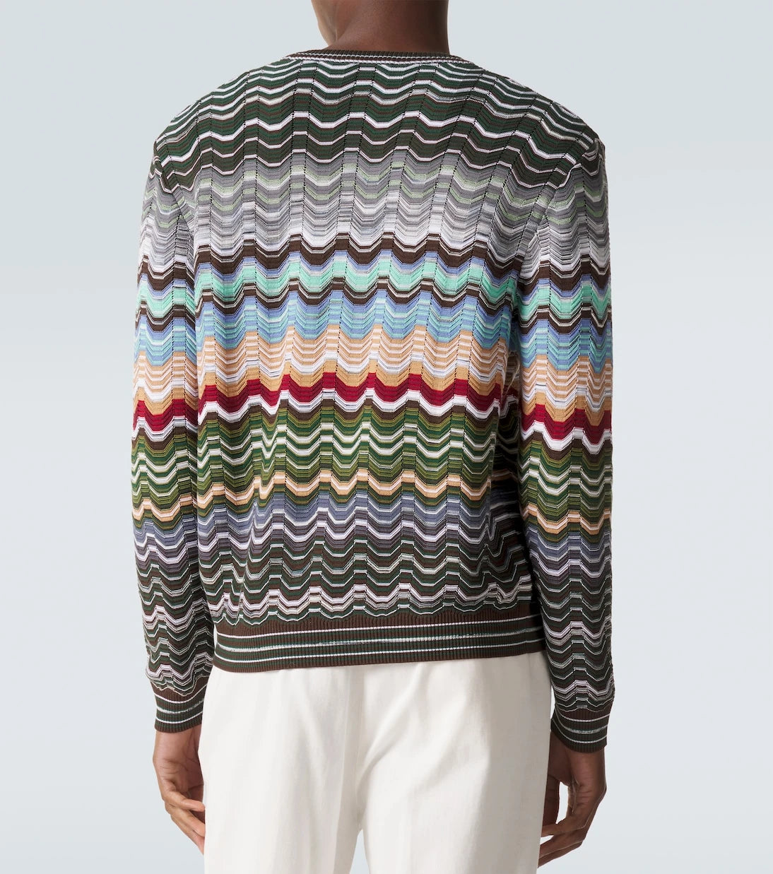 Missoni - Zigzag cotton-blend sweater