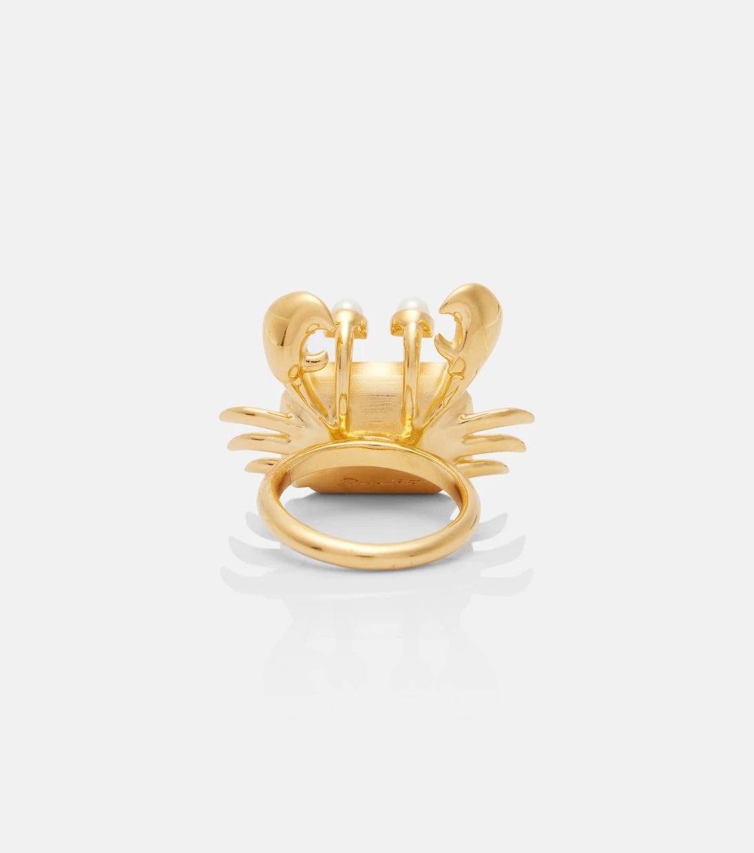 Oscar de la Renta - Crab embellished ring