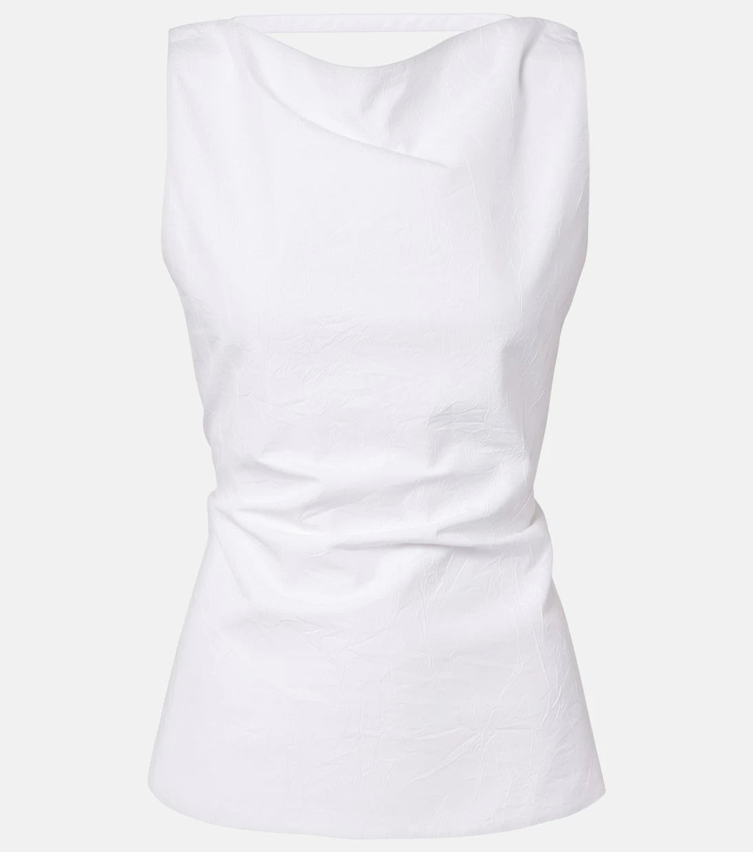 Róhe - Draped cotton-blend top