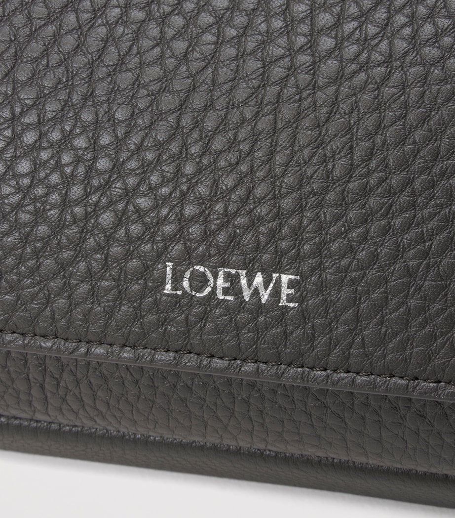 LOEWE Small Leather Pebble Messenger Bag