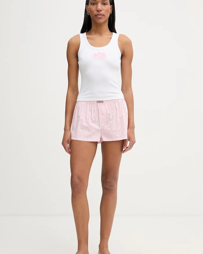 Juicy Couture пижама дамска с памук DOG CREST SET