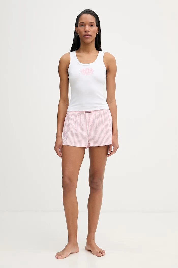 Juicy Couture пижама дамска с памук DOG CREST SET