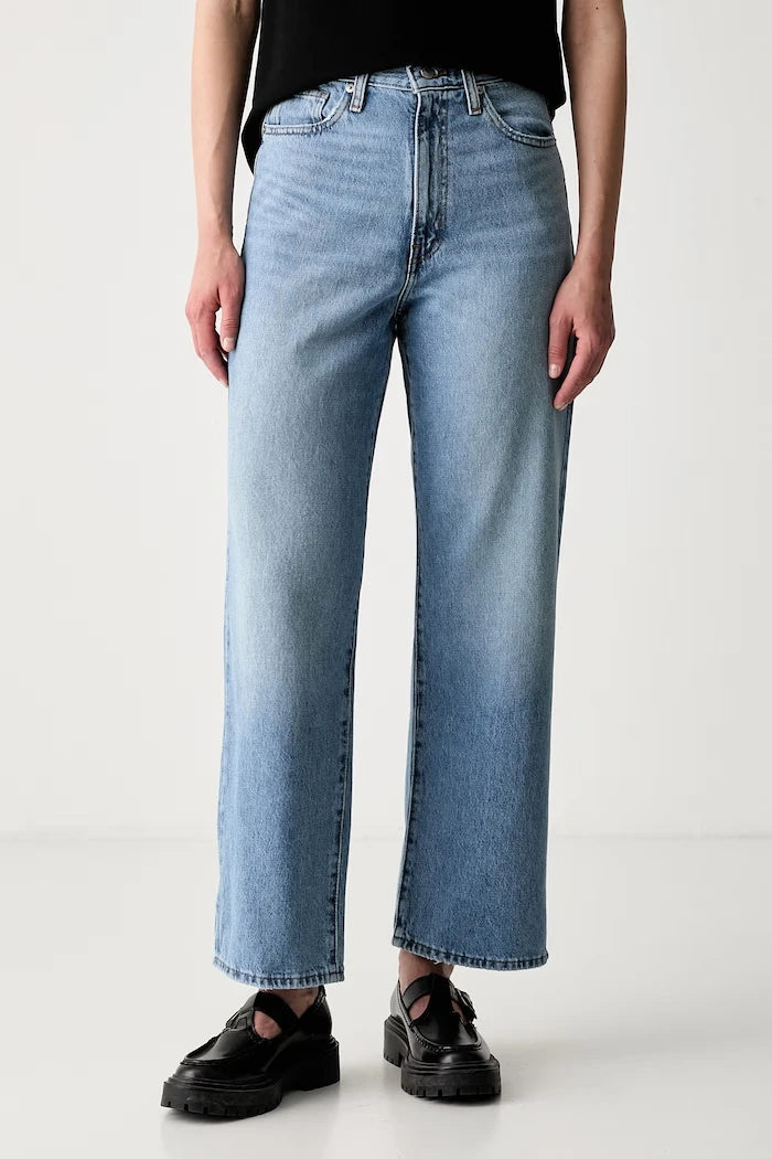 Levi's дънки прави дамски HIGH WAISTED STRAIGHT