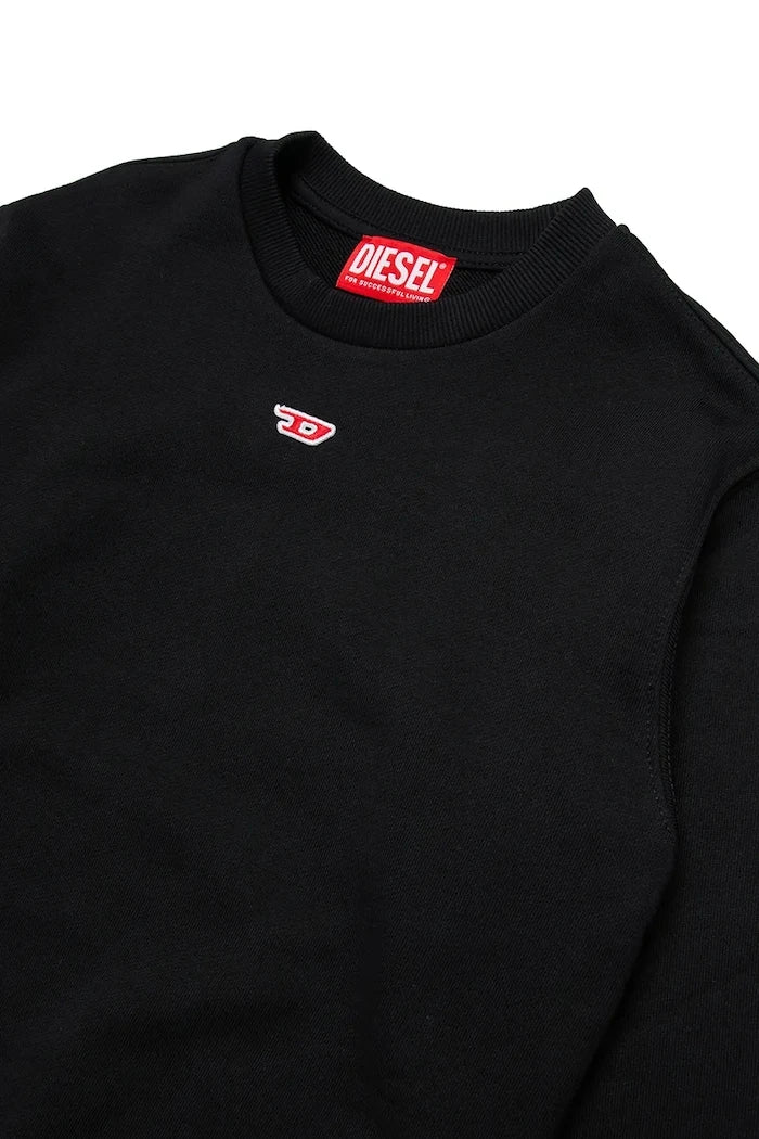 Çocuk Pamuklu Sweatshirt Diesel SGINND OVER SWEAT-SHIRT