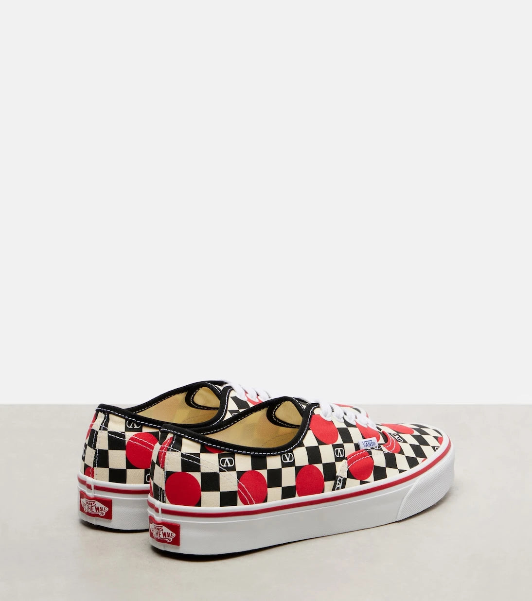 Valentino Garavani - and Vans VLogo canvas sneakers