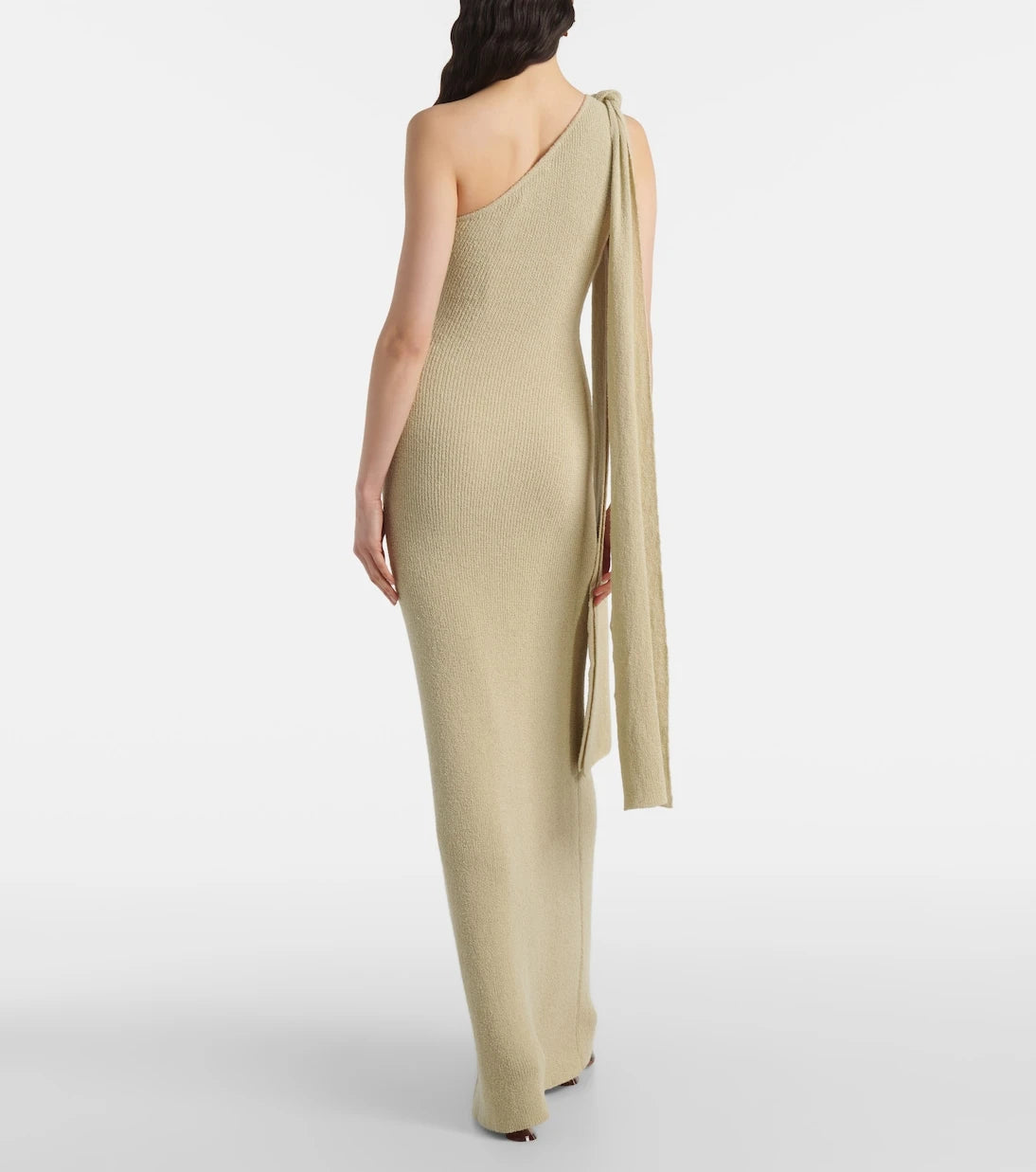 Aya Muse - Dara one-shoulder draped maxi dress