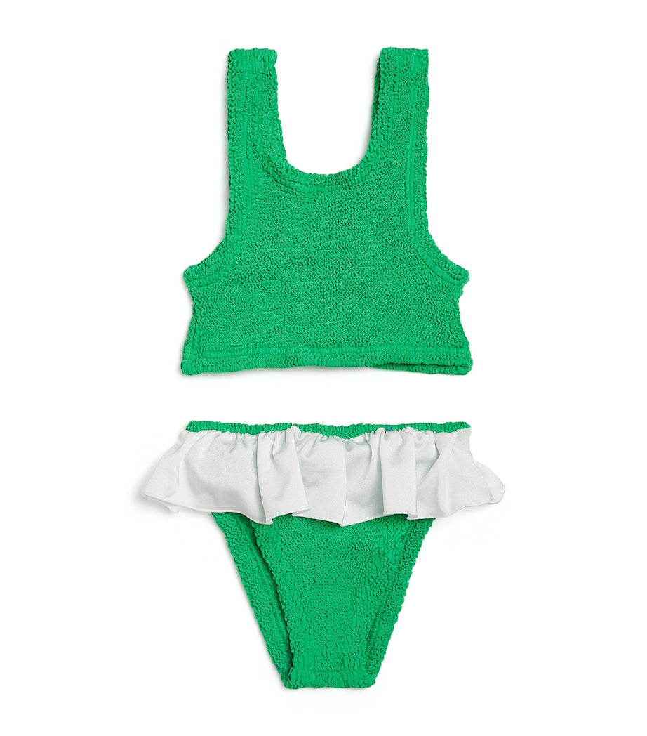 Hunza G Kids Olive Bikini (3-6 Years)