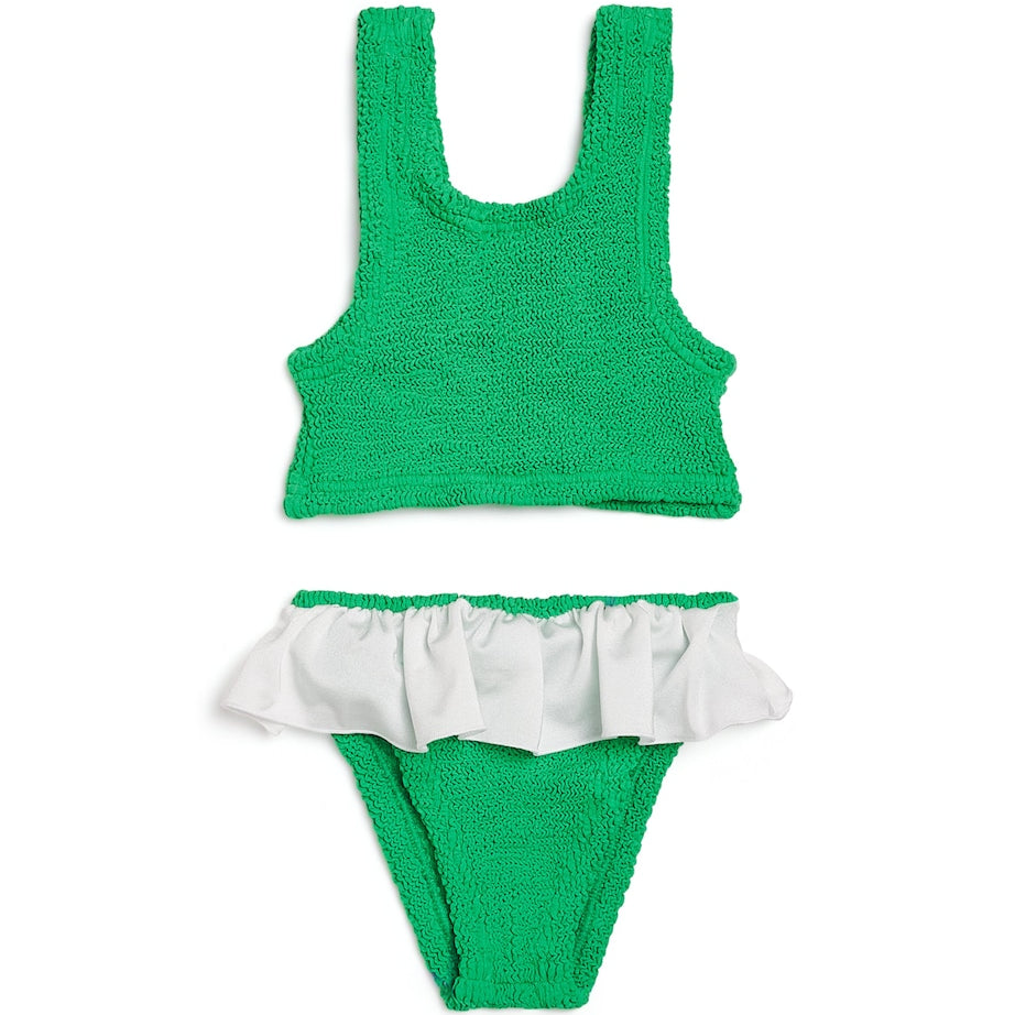 Hunza G Kids Olive Bikini (3-6 Years)