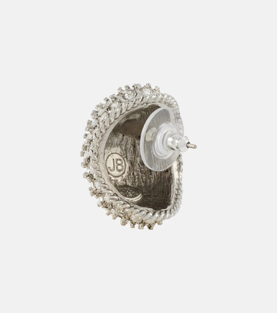 Jennifer Behr - Tinsel crystal-embellished earrings