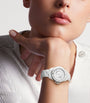 CHANEL Ceramic, Steel and Diamond J12 Calibre 12.2 Watch 33mm