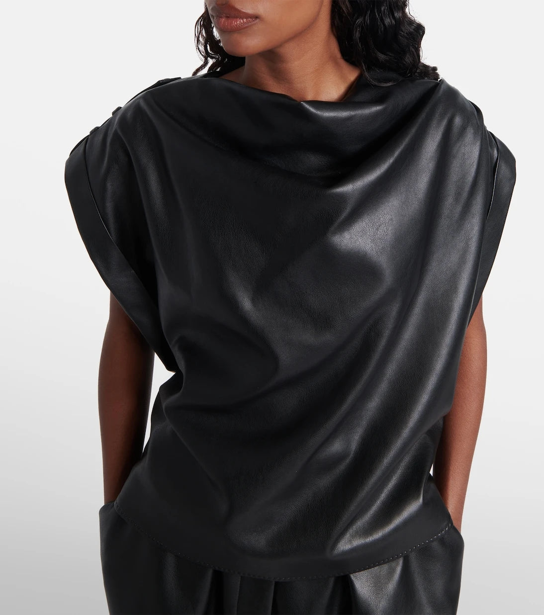 Balmain - Draped top