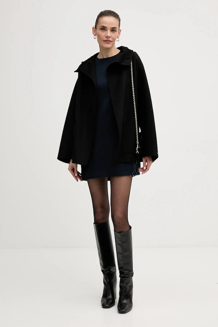 Палто с вълна Tommy Hilfiger