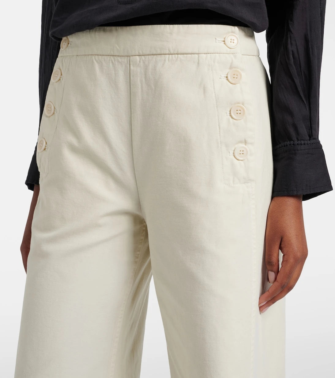 Nili Lotan - Reed cotton wide-leg pants