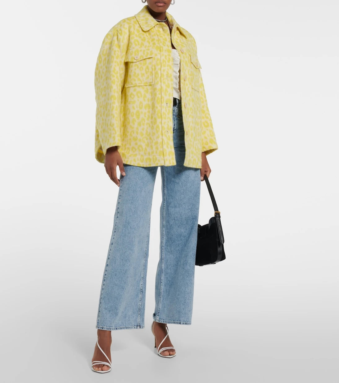 Isabel Marant - Printed virgin wool overshirt